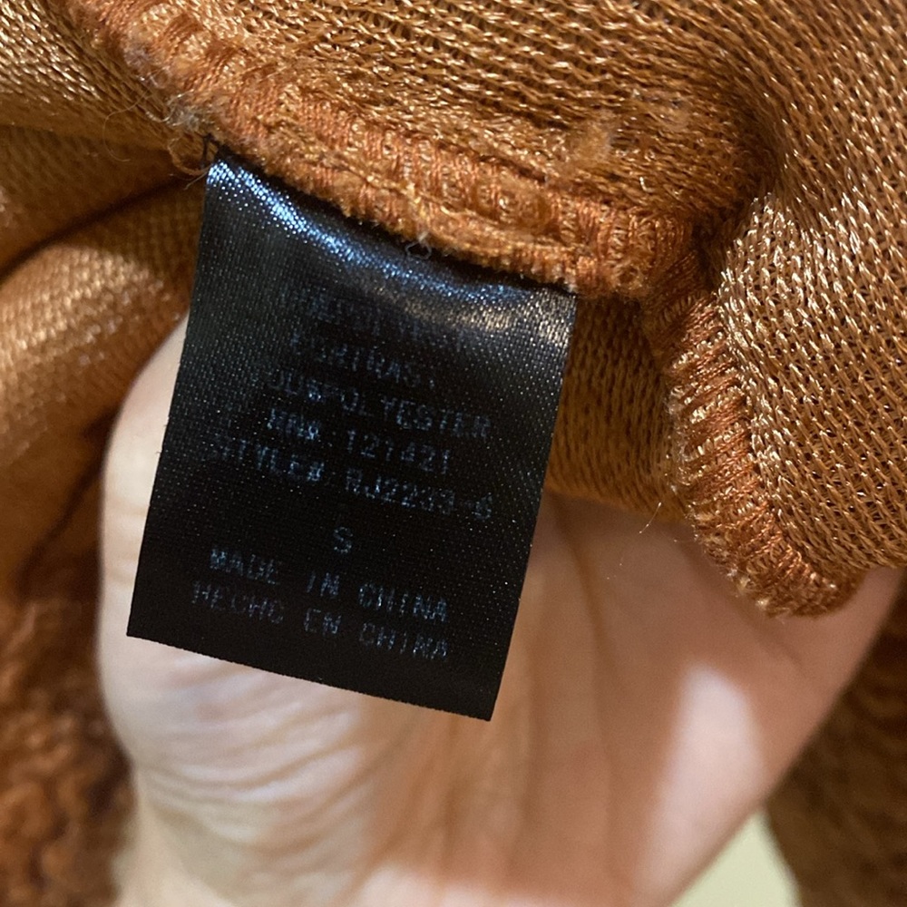 New Vici Ellison Rust Fall Teddy Jacket with pockets - Picture 12 of 14